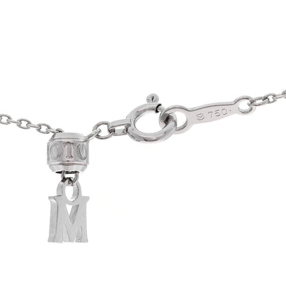 Mikimoto 18K White Gold Diamond Akoya Cultured Pearl 5.5-8mm Pearls in Motion Necklace 4 of 5