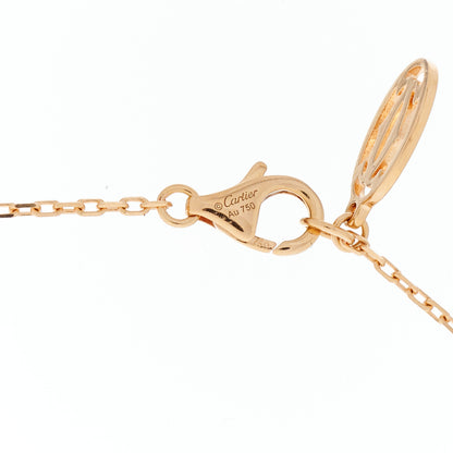 Cartier 18K Pink Gold Diamond LM D'Amour Pendant Necklace 5 of 6