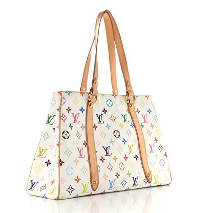Louis Vuitton Monogram Multicolor Aurelia MM White 3 of 14