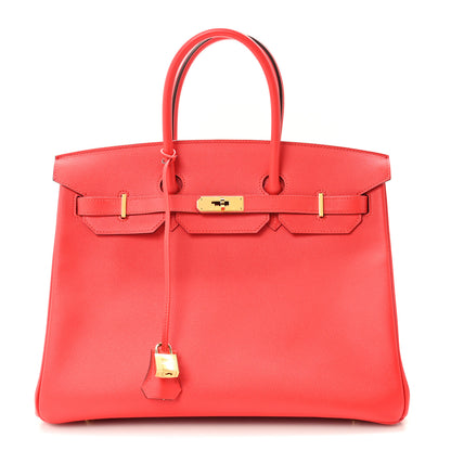 Hermes Epsom Birkin 35 Rouge Tomate 1 of 12