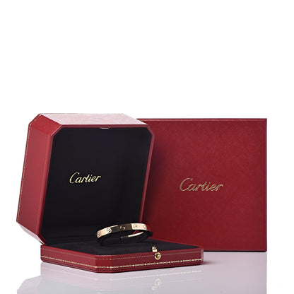 Cartier 18K Yellow Gold LOVE Cuff Bracelet 16 6 of 6