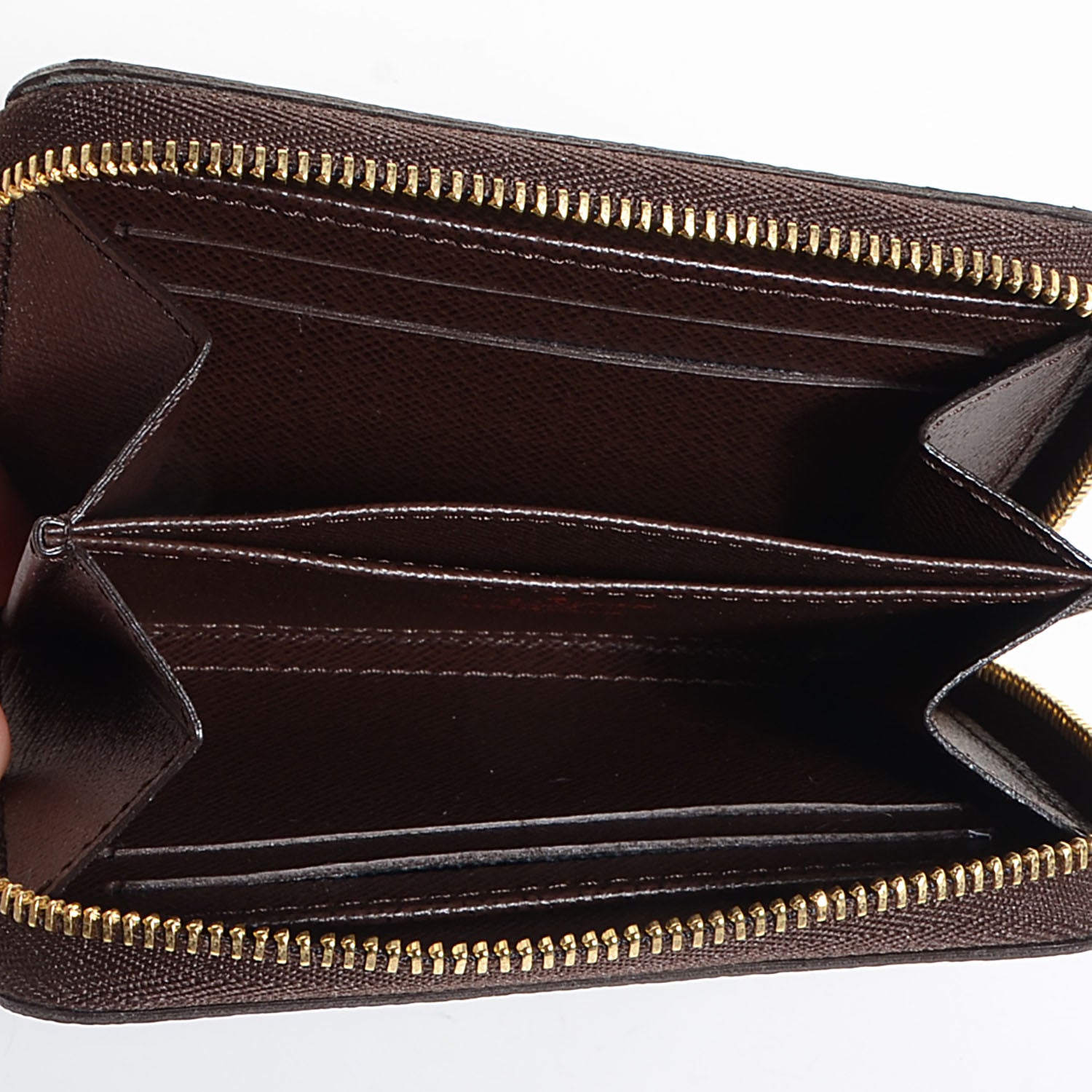 Louis Vuitton Damier Ebene Zippy Coin Purse 5 of 7