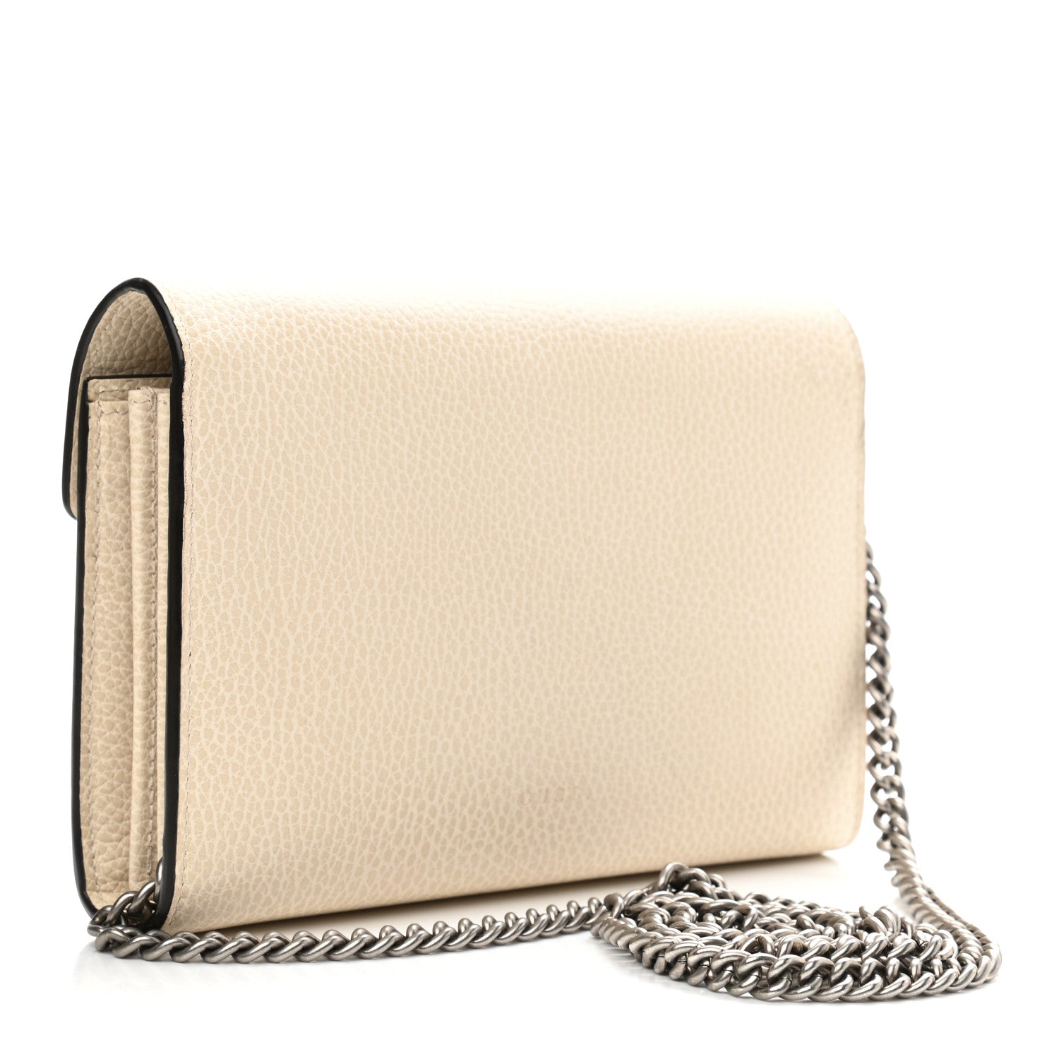 Gucci Dollar Calfskin Mini Dionysus Chain Wallet Mystic White 3 of 12