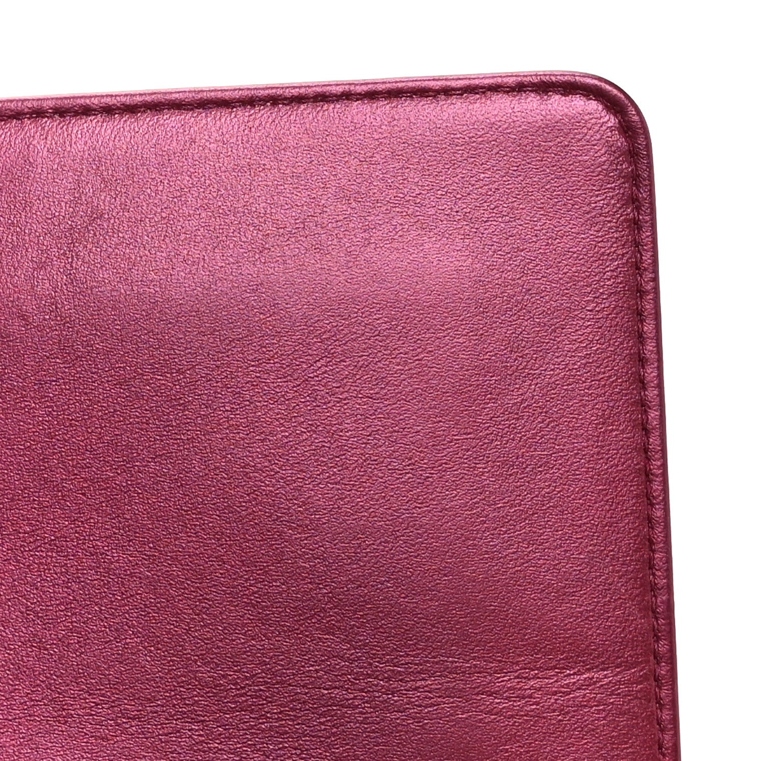 Chanel Metallic Patent Calfskin Quilted Medium Boy Flap Pink 17 of 17