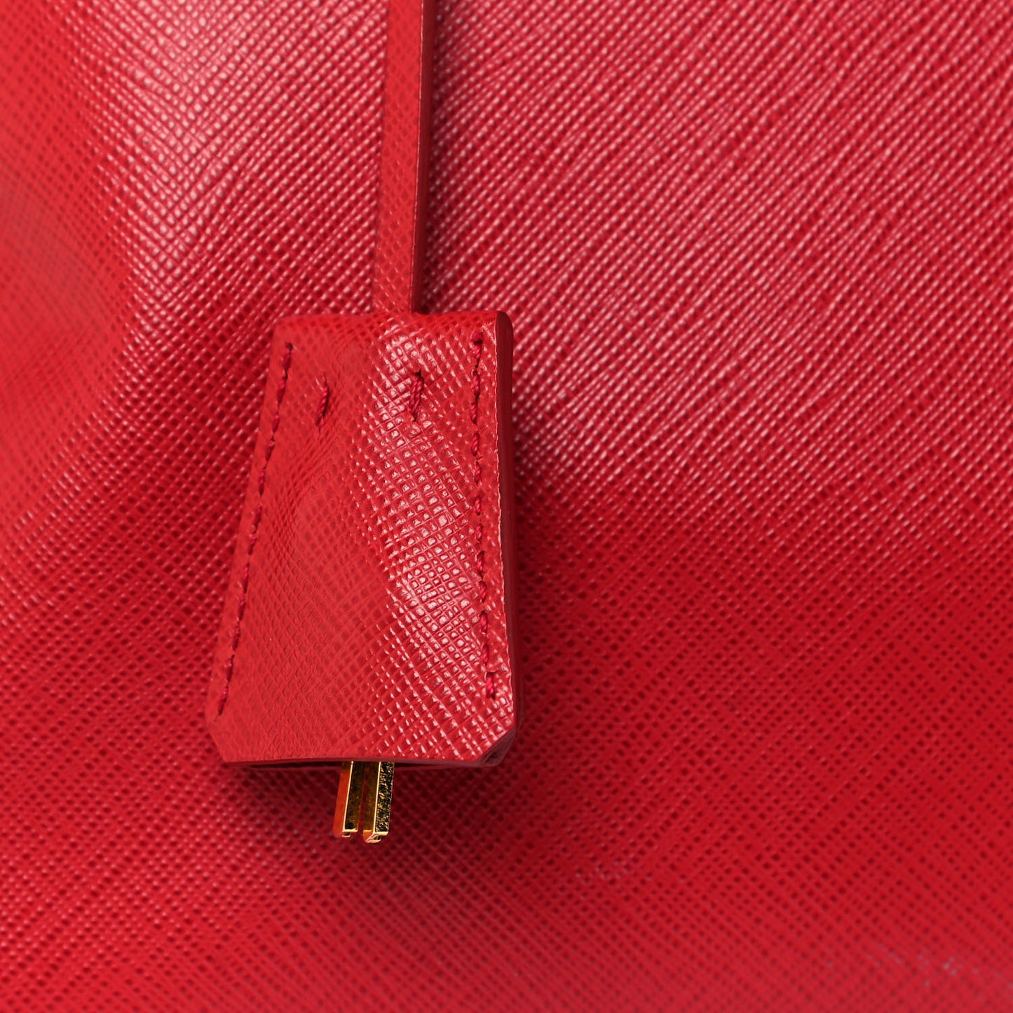 Saffiano Lux Bowler Fuoco