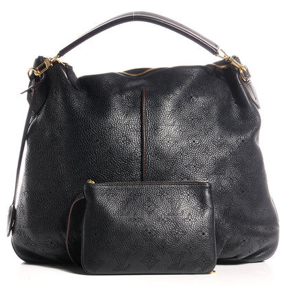 Louis Vuitton Mahina Selene MM Black 3 of 8