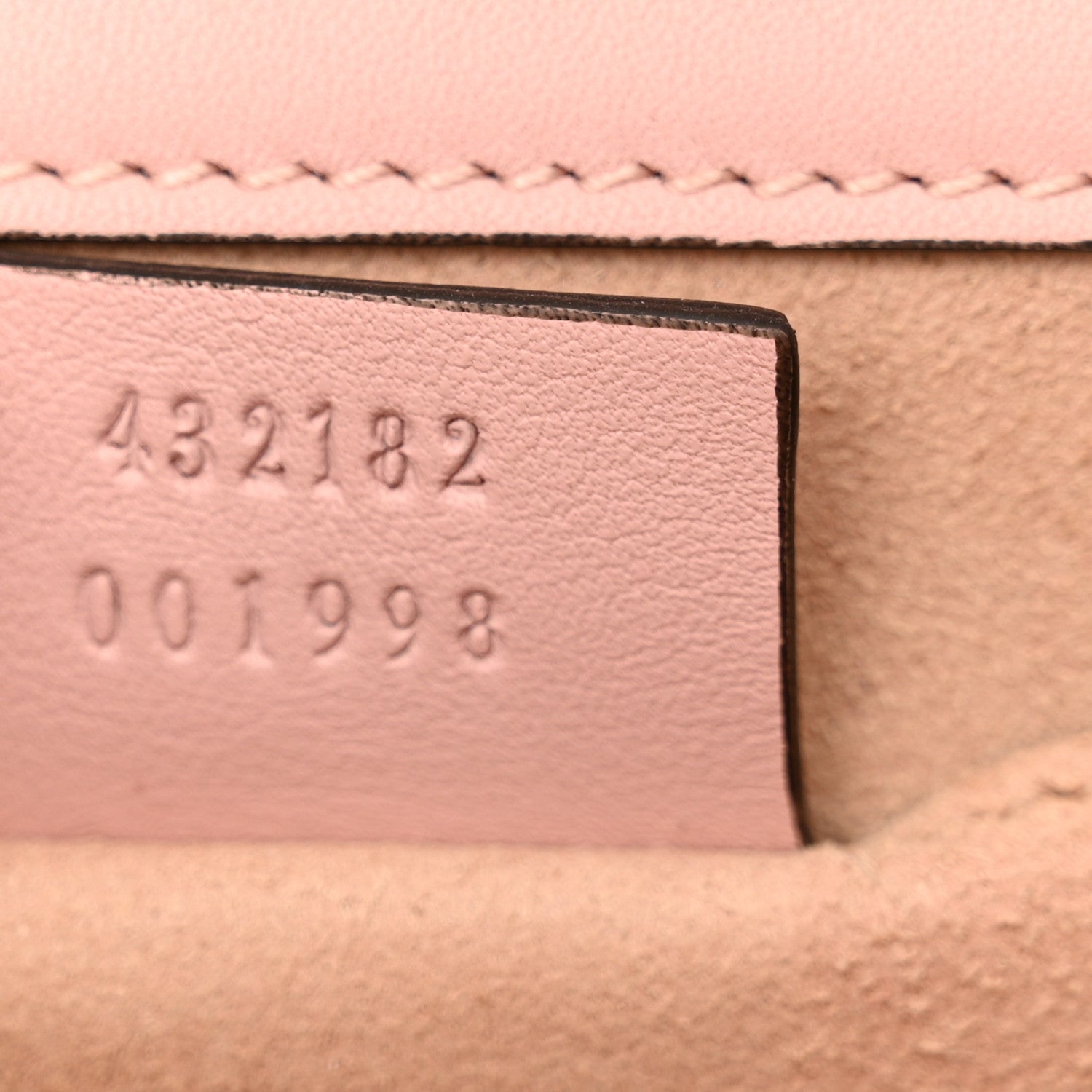 Gucci Calfskin Crystal Star Embroidered Small Padlock Shoulder Bag Perfect Pink Multicolor 7 of 14