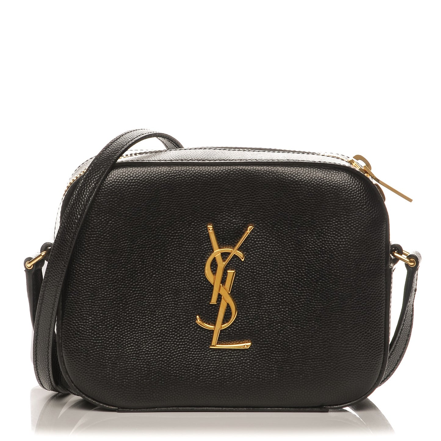 Grain De Poudre Small Classic Monogram Camera Bag Black