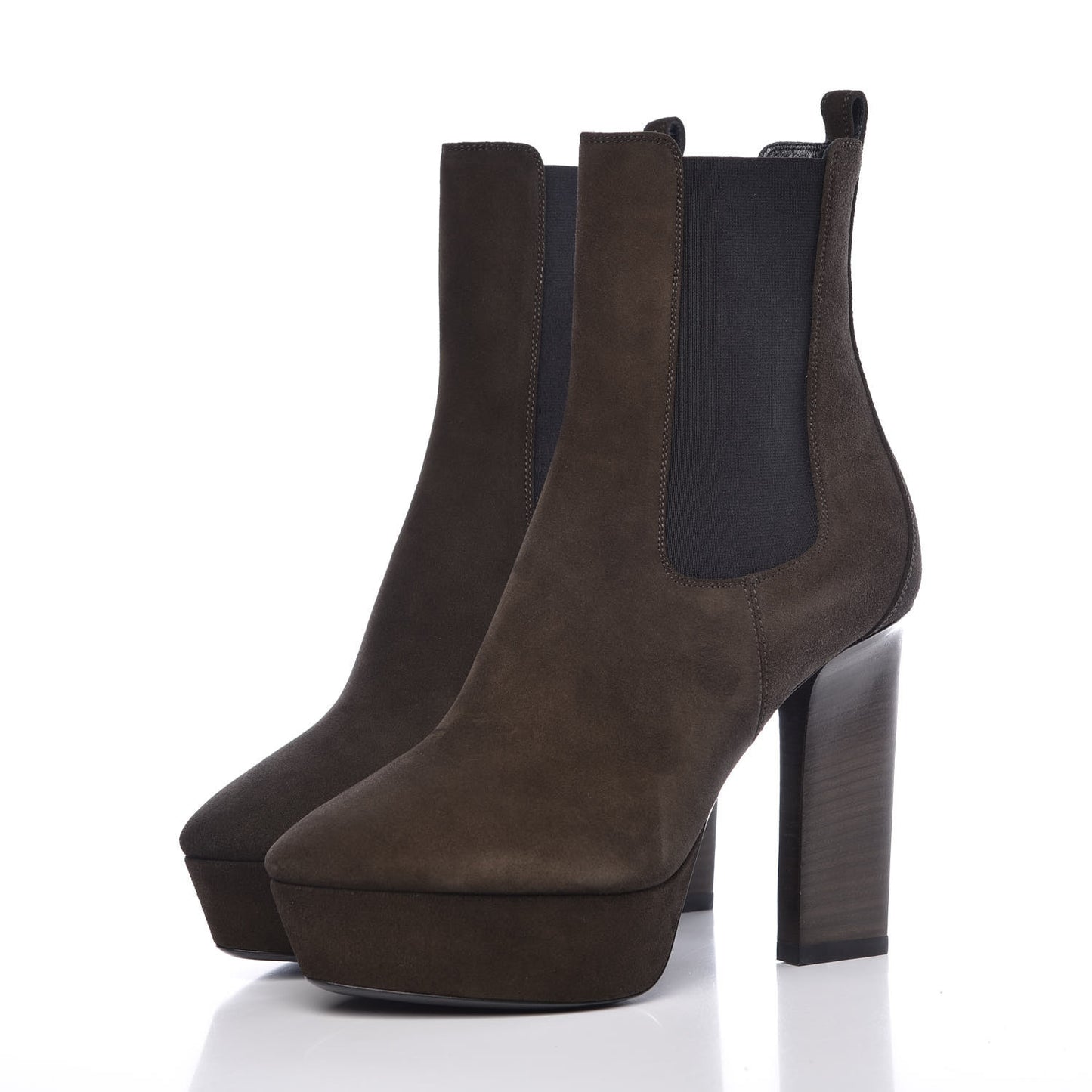 Suede Soho 95 Chelsea Ankle Boot 39 Haunting Green