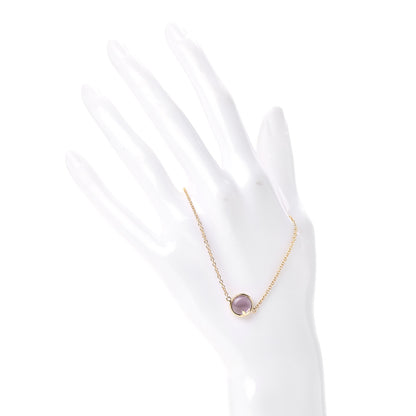 Tiffany 18k Yellow Gold Amethyst Paloma Picasso Olive Leaf Bracelet 2 of 5