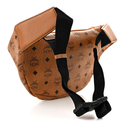 MCM Visetos Stark Belt Bag Cognac 3 of 9