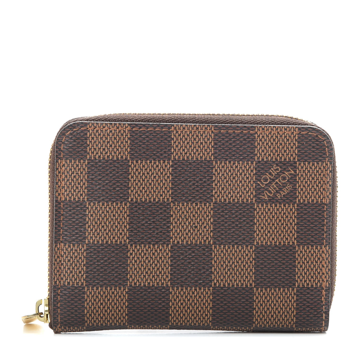 Louis Vuitton Damier Ebene Zippy Coin Purse 1 of 8