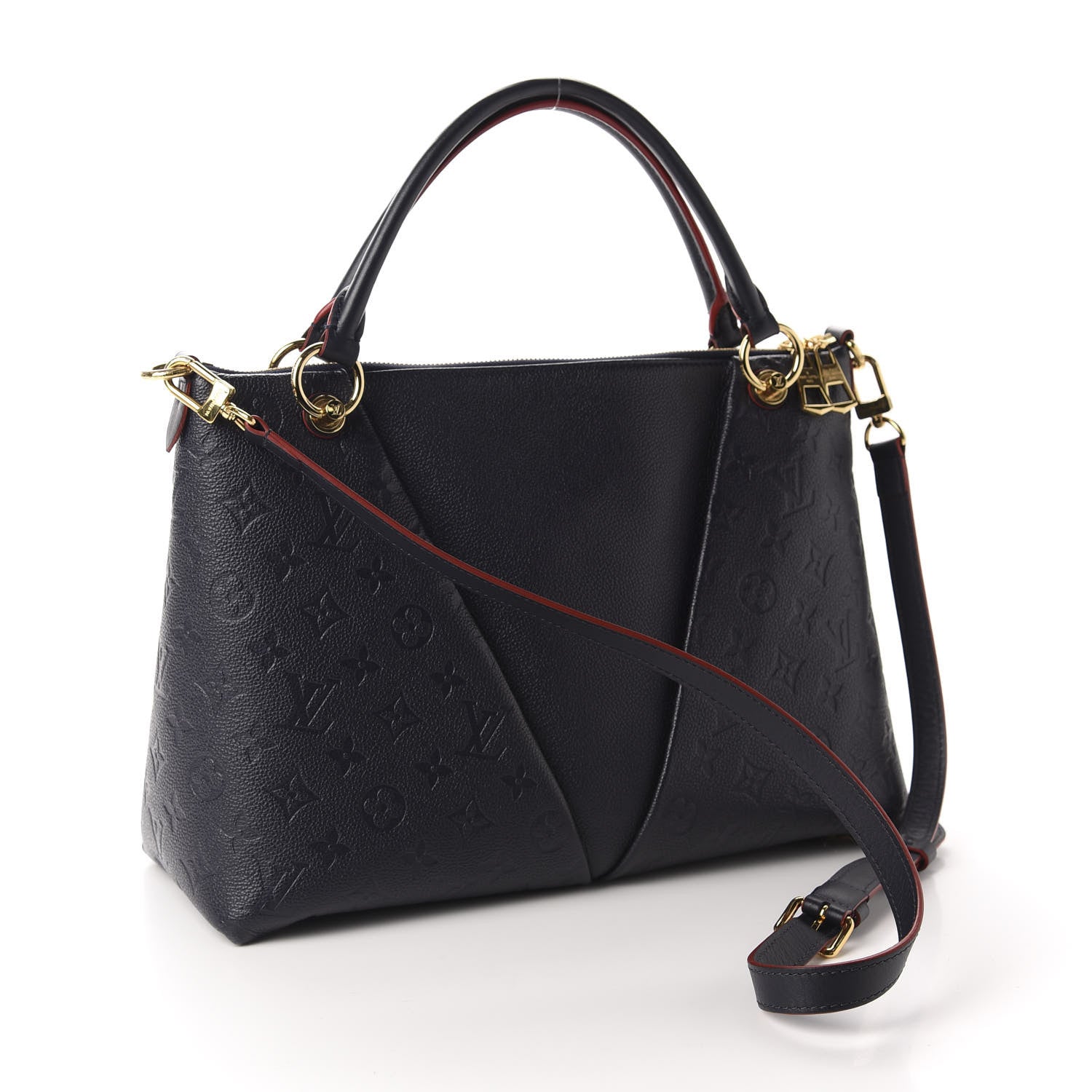 Louis Vuitton Empreinte V Tote MM Marine Rouge 4 of 11