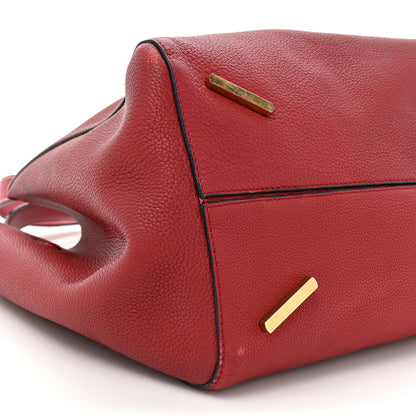 Loewe Calfskin Barcelona Tote Scarlet Red 10 of 21