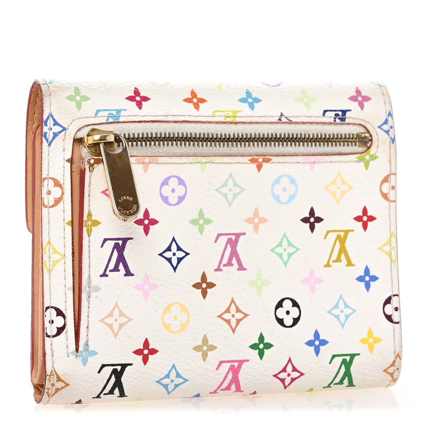 Monogram Multicolor Koala Wallet White