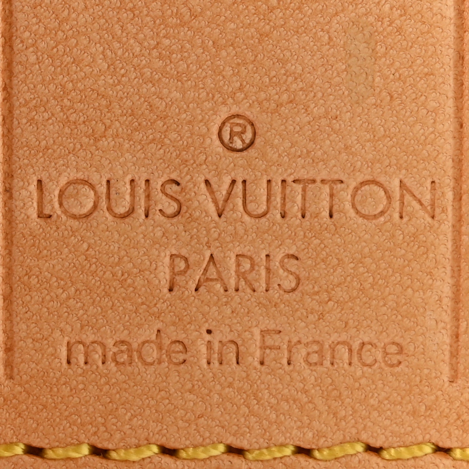 Louis Vuitton Vachetta Luggage Tag 3 of 5