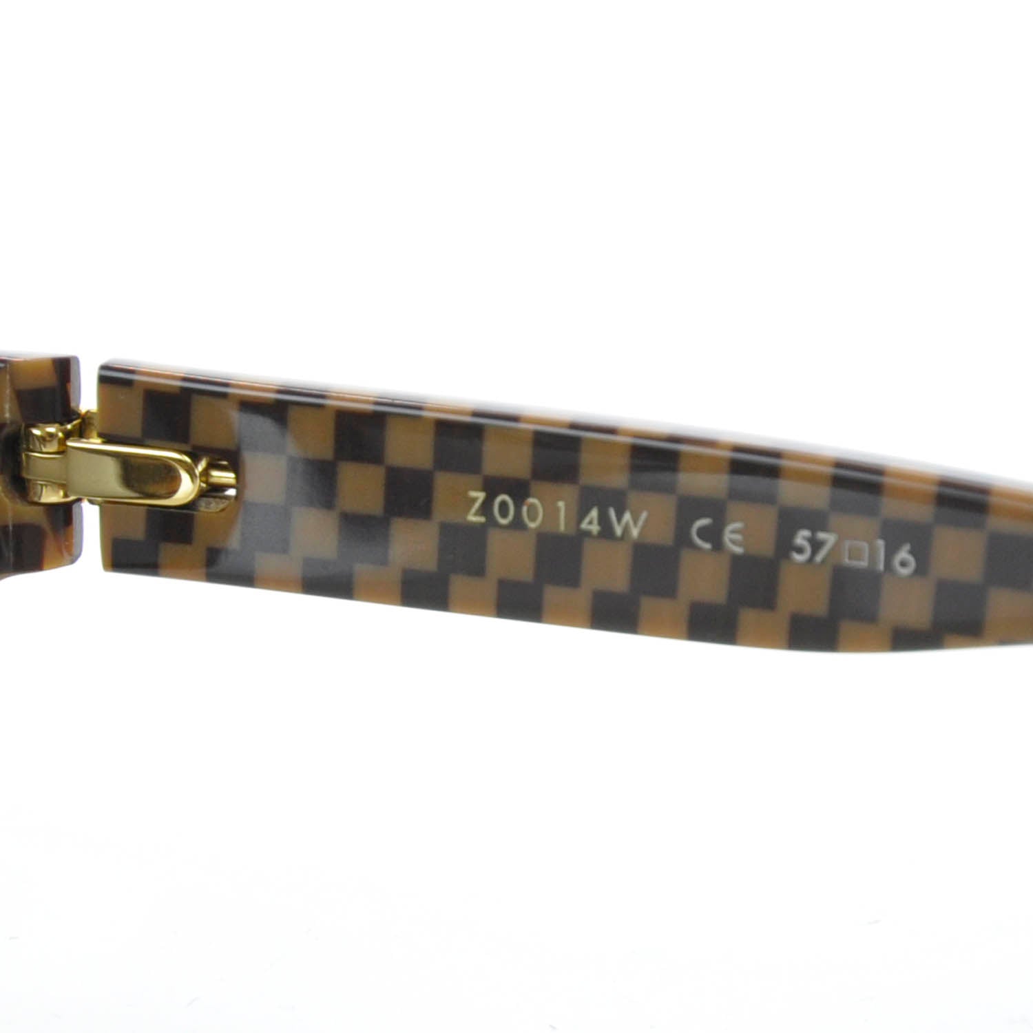 Louis Vuitton Damier Faux Semblant Carre Sunglasses 4 of 7