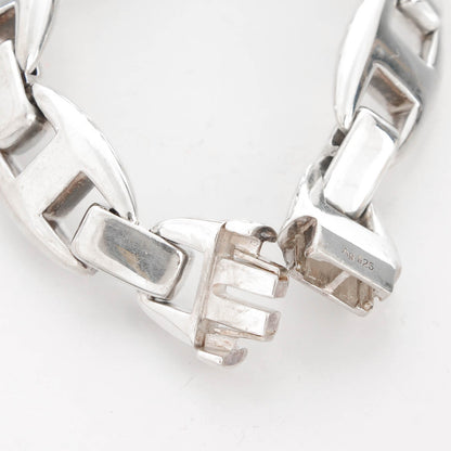 Hermes Sterling Silver Bracelet 3 of 6