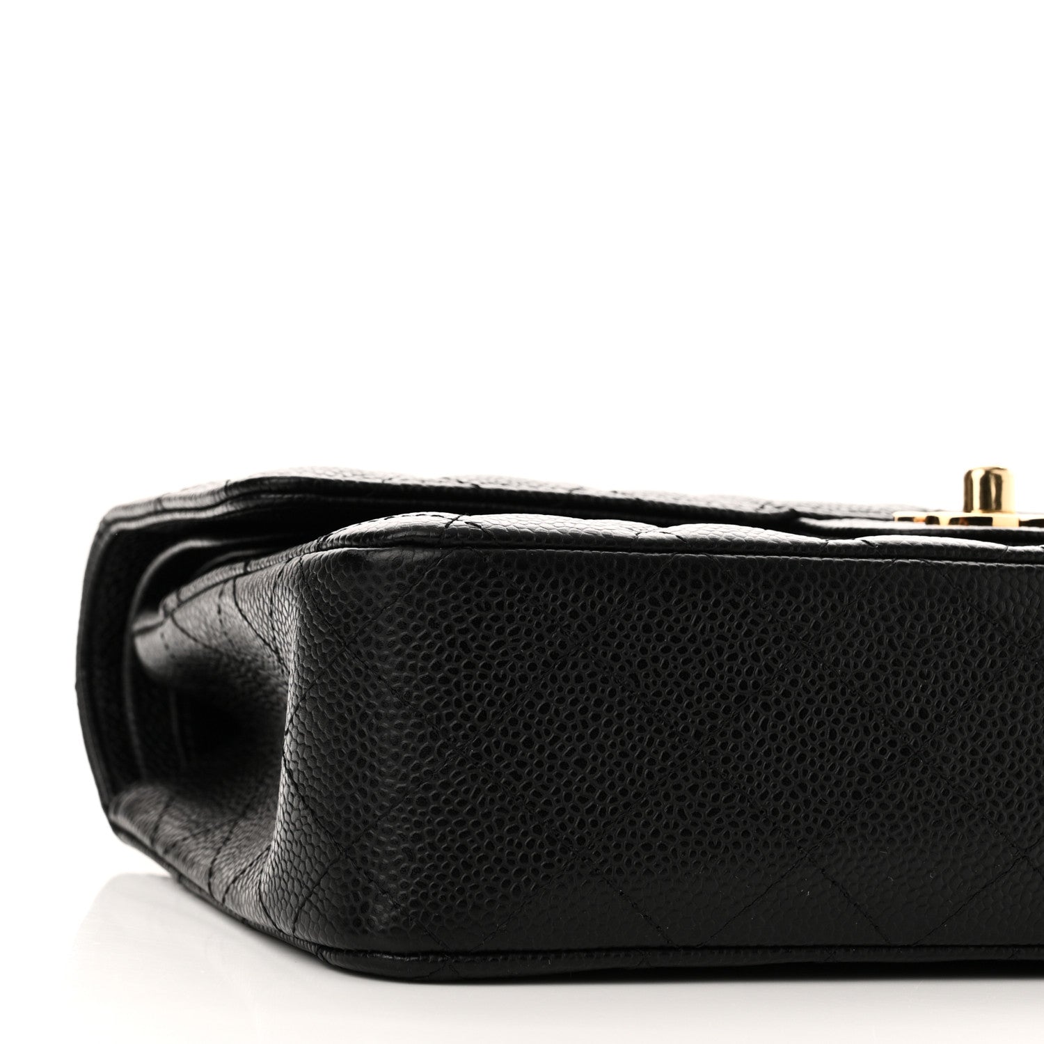 Chanel Caviar Quilted Medium Double Flap Black 9 of 11