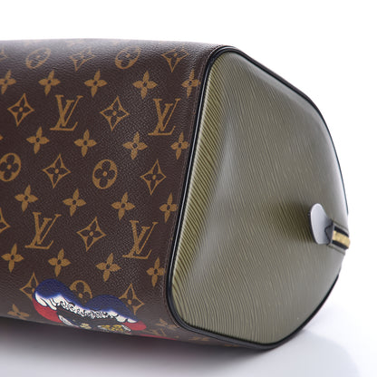 Louis Vuitton Monogram Kabuki Speedy 30 9 of 17