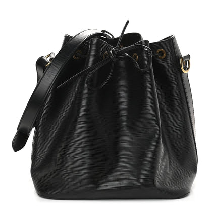 Louis Vuitton Epi Petit Noe Black 1 of 13