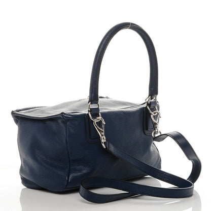 Givenchy Sugar Goatskin Small Pandora Deep Blue 3 of 13
