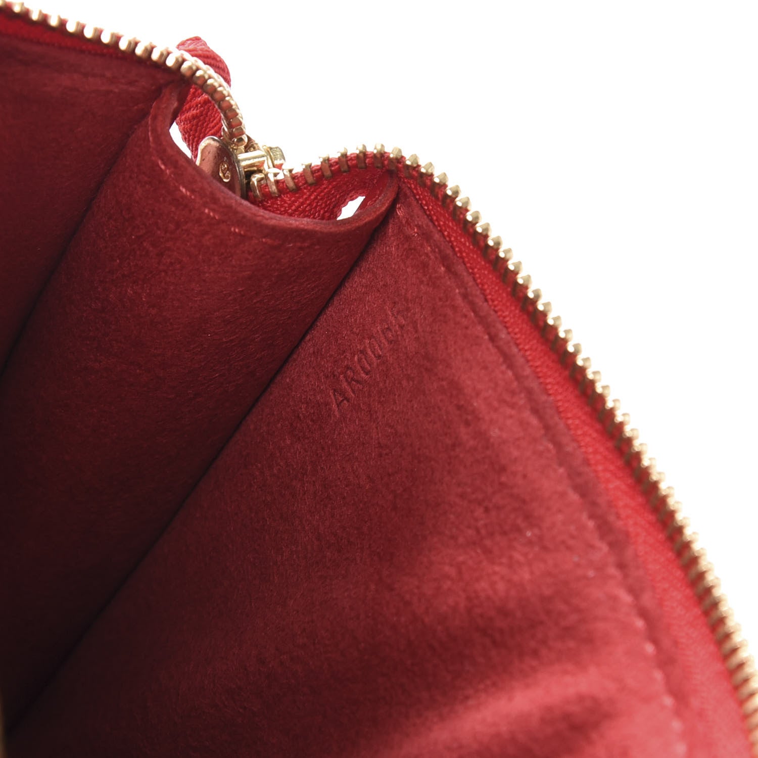 Louis Vuitton Epi Pochette Accessories 24 Castillan Red 6 of 10