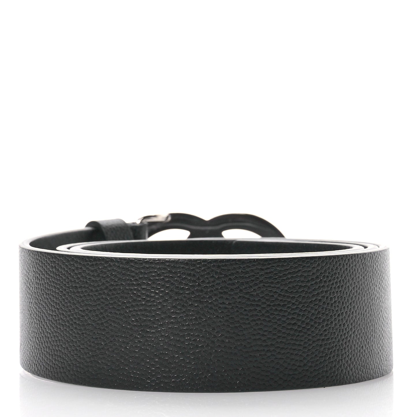 Caviar CC Logo Belt 75 30 Black