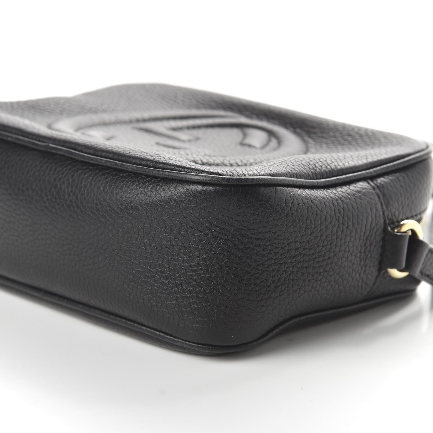 Gucci Pebbled Calfskin Small Soho Disco Bag Black 7 of 11