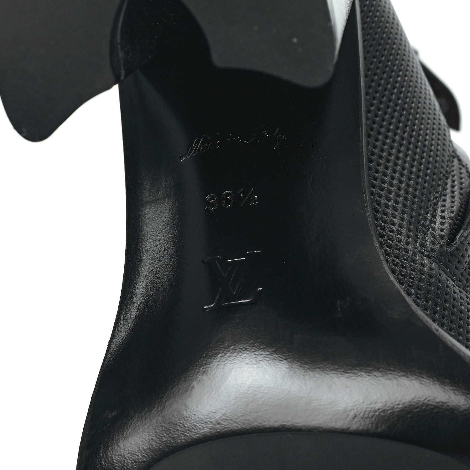 Louis Vuitton Calfskin Berlin Ankle Boots 38.5 Black 6 of 9