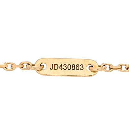 Van Cleef & Arpels 18K Yellow Gold Mother of Pearl Sweet Alhambra Bracelet 4 of 5