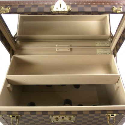 Louis Vuitton Damier Ebene Boite Bouteilles Beauty Train Case 6 of 8