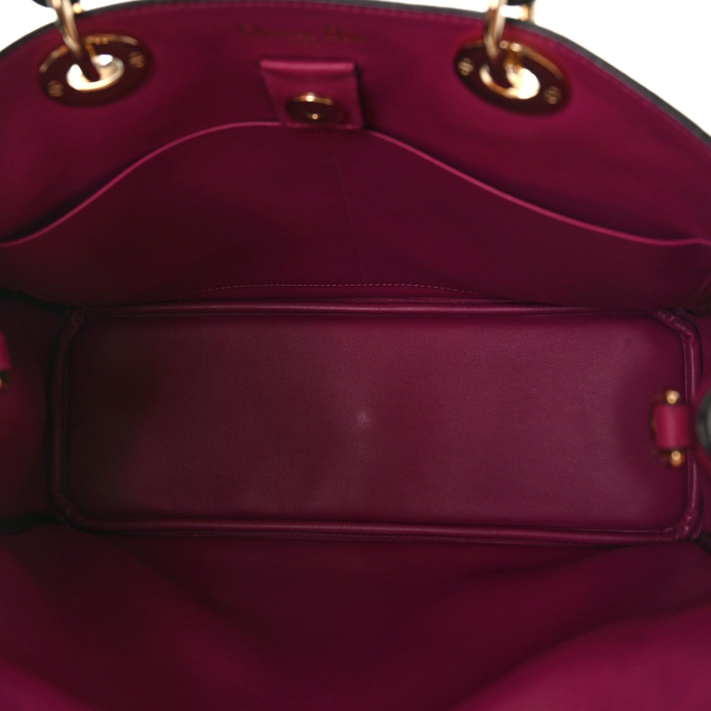 Bullcalf Medium Diorissimo Tote Black Rose Indien