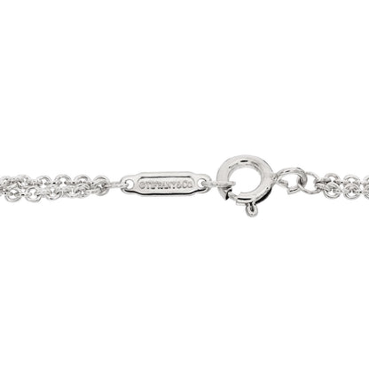 Tiffany Sterling Silver Infinity Double Chain Bracelet 3 of 4
