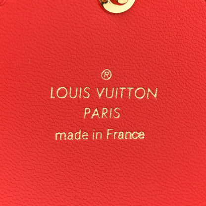 Louis Vuitton Monogram Medium Kirigami Pochette Insert Coquelicot 6 of 10