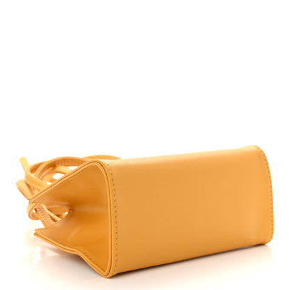 Telfar Vegan Leather Small Shopping Bag Mustard 4 of 9
