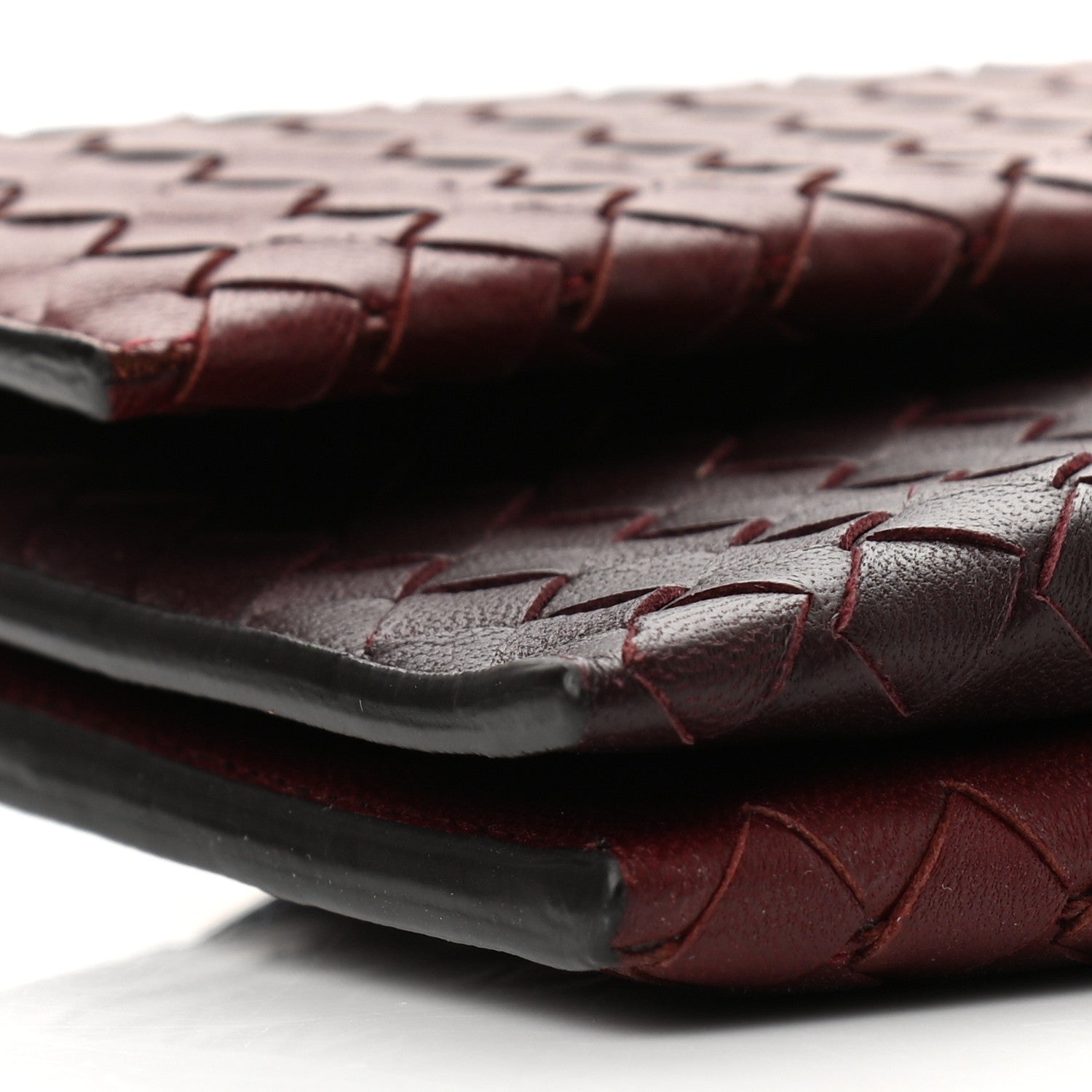 Bottega Veneta Nappa Intrecciato Wallet Bag Gigolo Red 8 of 10