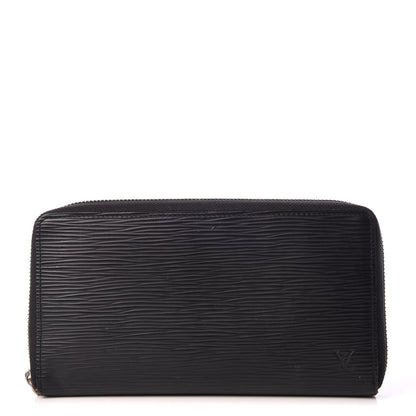 Louis Vuitton Epi Zippy Organizer Wallet Black 1 of 10