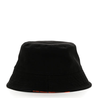 Chanel Canvas Reversible CC Bucket Hat S Black Multicolor 4 of 8