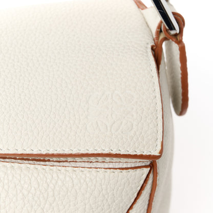 Loewe Calfskin Small Puzzle Bag Ivory 7 of 11