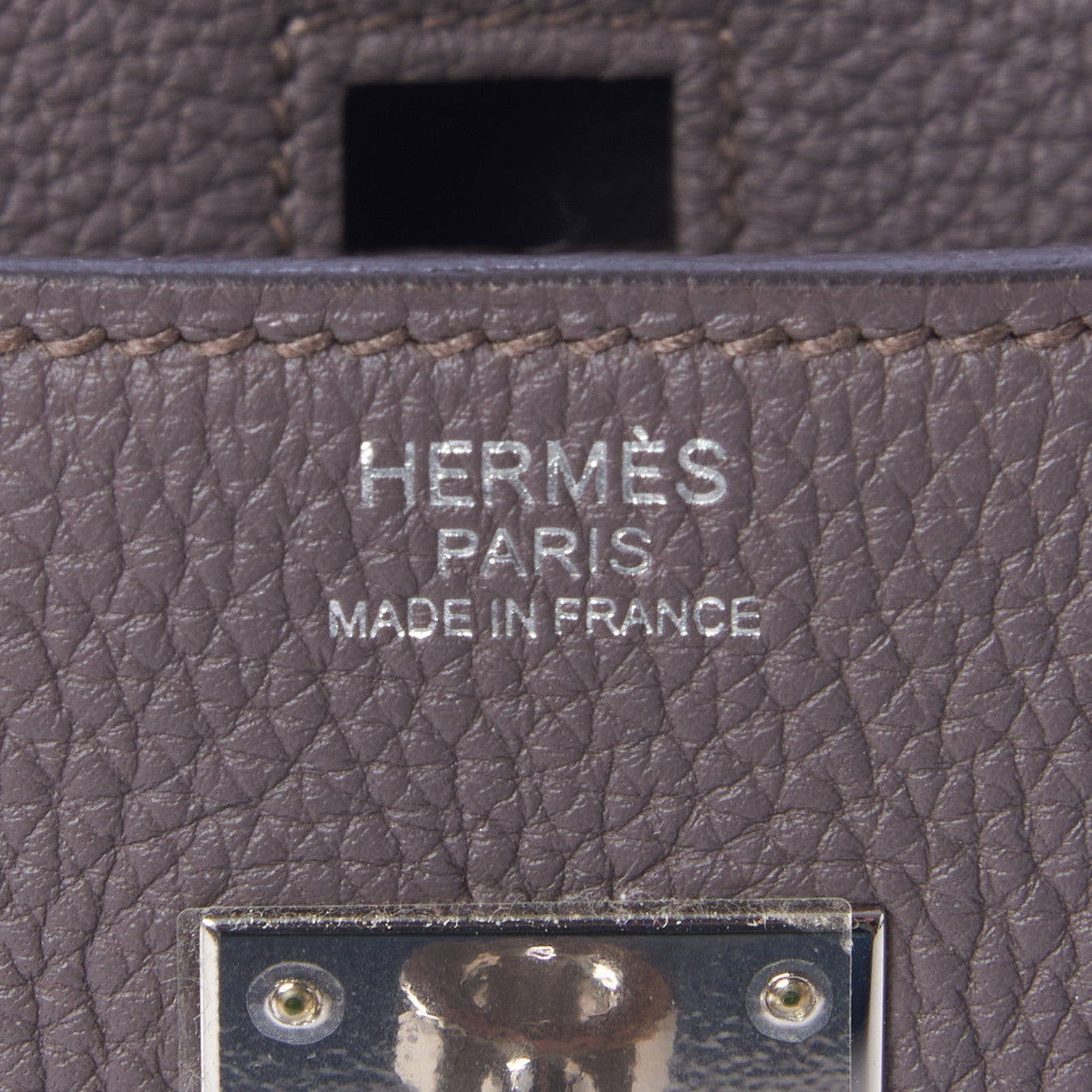 Hermes Togo Birkin 30 Etain 24 of 31