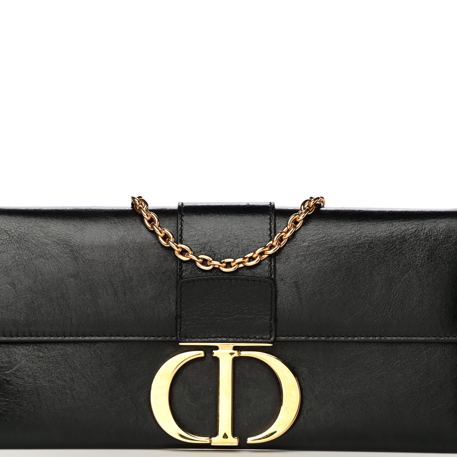 Christian Dior Calfskin 30 Montaigne Chain Pouch Black 6 of 21