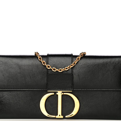 Christian Dior Calfskin 30 Montaigne Chain Pouch Black 6 of 21