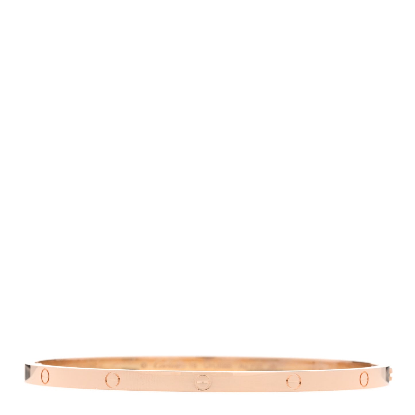 18K Pink Gold Small LOVE Bracelet 19