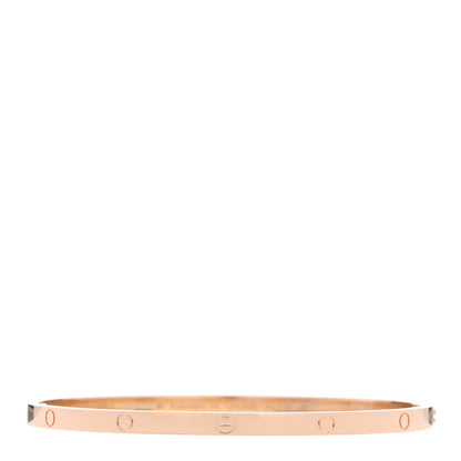 Cartier 18K Pink Gold Small LOVE Bracelet 19 1 of 8