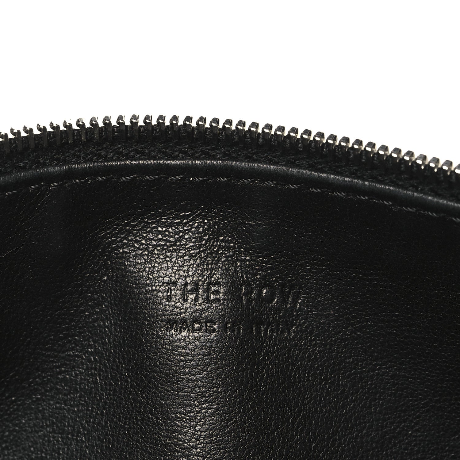 The Row Grained Calfskin 90's Bag Black 6 of 9