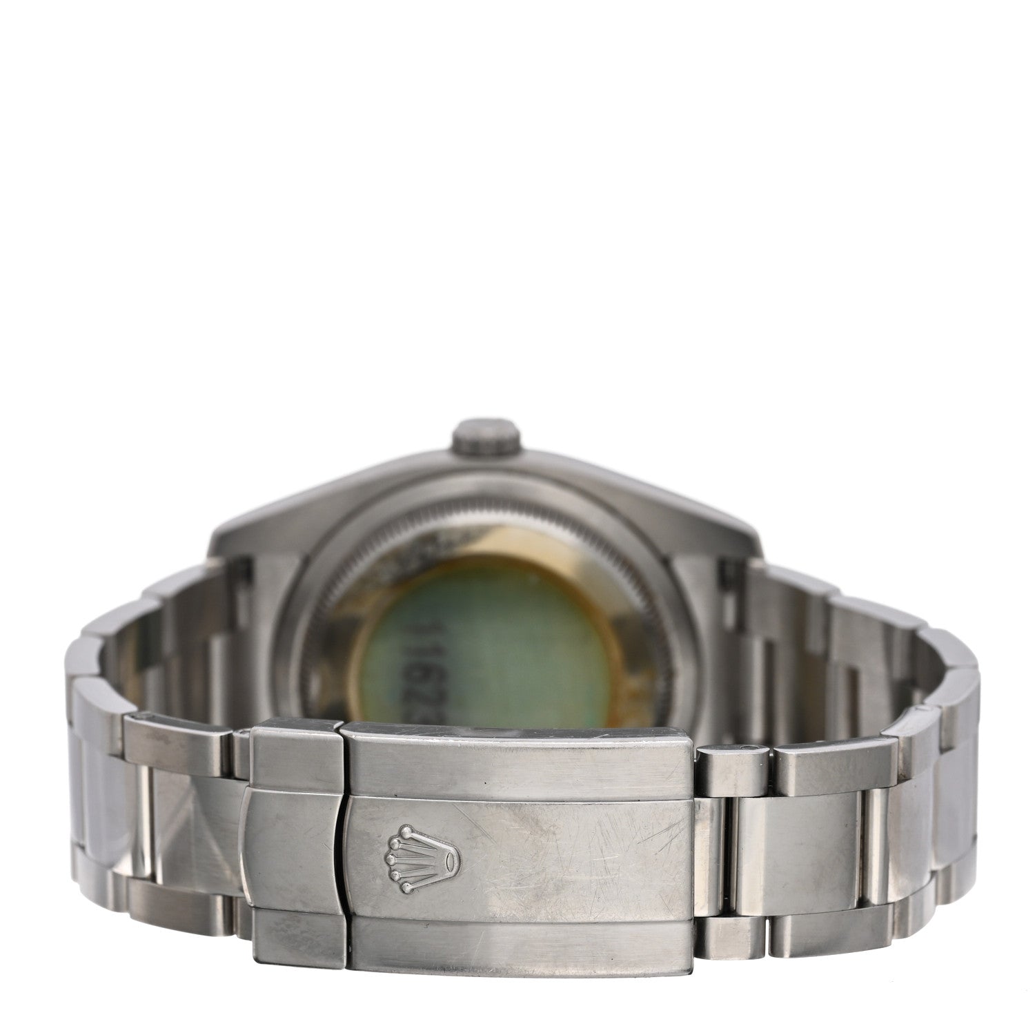 Rolex Stainless Steel 18K White Gold Diamond 36mm Oyster Perpetual Datejust Watch Silver 116234 3 of 5
