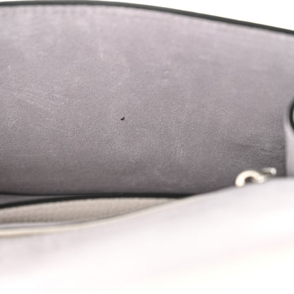 Miu Miu Goatskin Madras Soft Calf Crystal Embellished Shoulder Bag Bianco 10 of 11