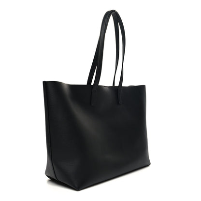 Saint Laurent Calfskin Large Shopping Tote Black 4 of 12