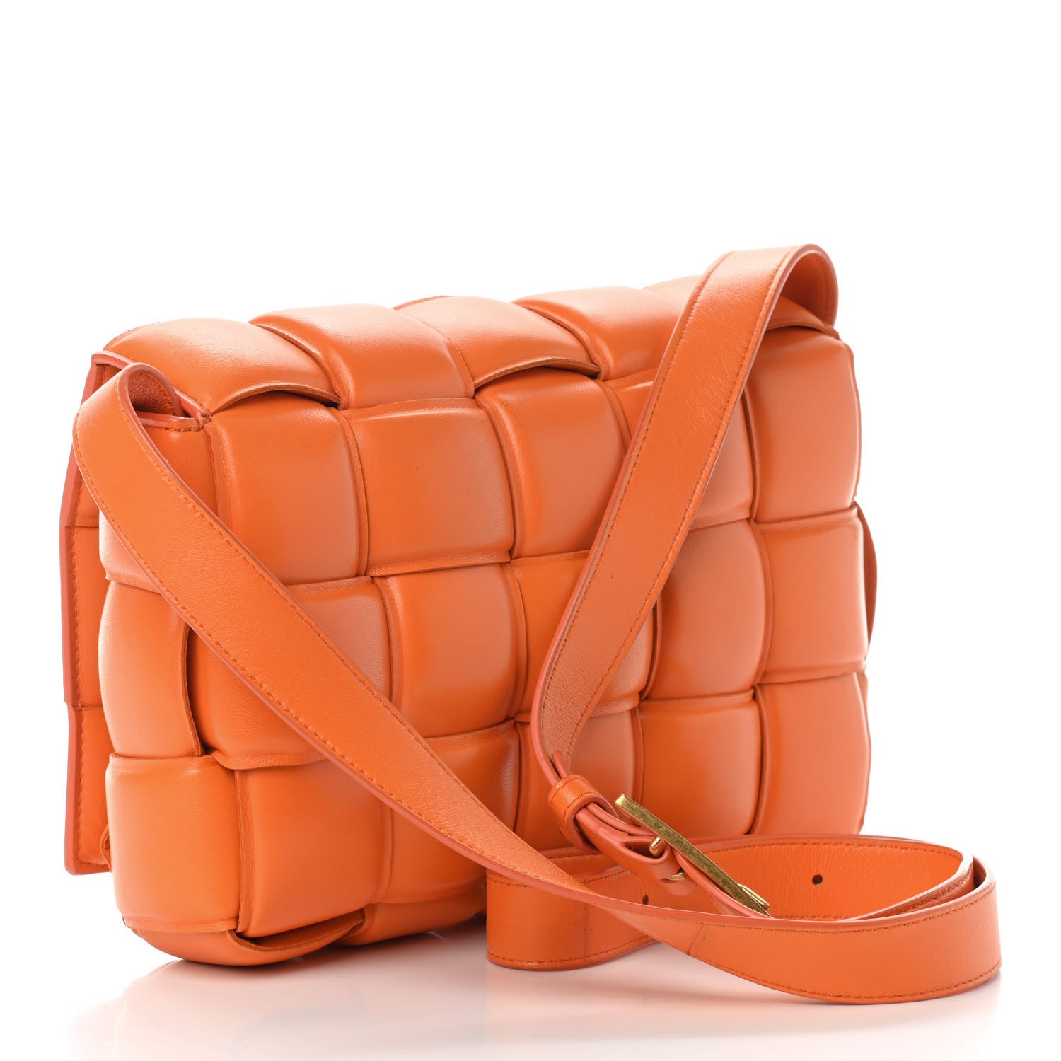 Bottega Veneta Nappa Maxi Intreccio Padded Cassette Crossbody Bag Clay 3 of 7